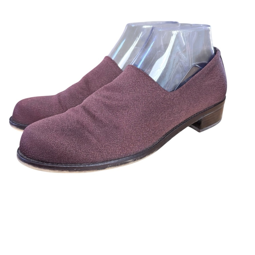 Donald J. Pliner Stretch Fabric Slip-On Low-heel Loafers – Women’s 8.5